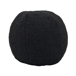 2163 - Faux Fur Ball Pillow - Poly Filled