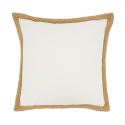 24139 - Jute Braided Pillow - Down Filled