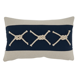 340 Rope Knots Appliqué Pillow