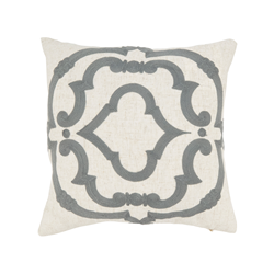 4250 - Embroidered Design Pillow - Down Filled