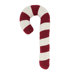 7078 - Candy Cane Pillow - Poly Filled