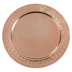 CH866 Hammered Rim Charger