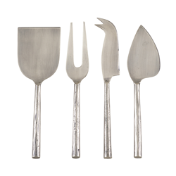 SP139 Stainless Steel Cheese Set- Set Of 4