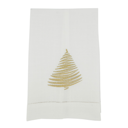 XM503 Christmas Tree Guest Towel