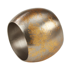 NR183 Gold Texture Napkin Ring