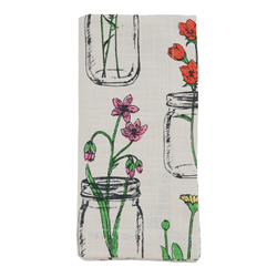 536 Flowers And Vases Napkin