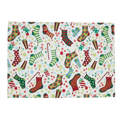 1228 Christmas Stockings Placemat