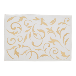 1657 Embroidered Leaves Placemat
