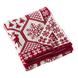 TH531 Christmas Design Knitted Throw