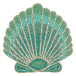 3320 Sea Shell Beaded Placemat