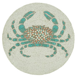 3323 Crab Beaded Placemat