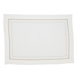 3494 Embroidered Chainlink Placemat