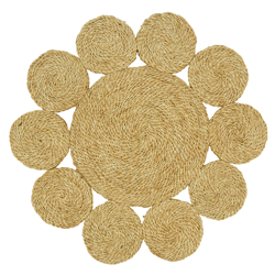8456 Round Jute Placemat