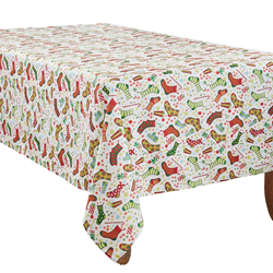 1228 Christmas Stockings Tablecloth