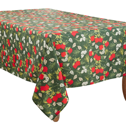 7712 Holiday Pomegranate Tablecloth