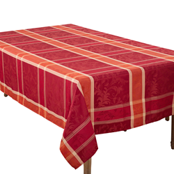 3005 Plaid Design Tablecloth