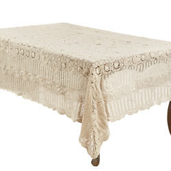 869 Crochet Lace Tablecloth