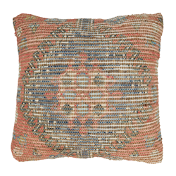 1383 Printed Chindi Pillow