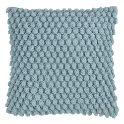 3519 - Crochet Pompom Pillow - Down Filled